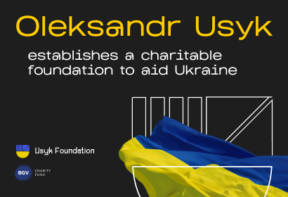 Oleksandr Usyk establishes a charitable foundation to aid Ukraine
